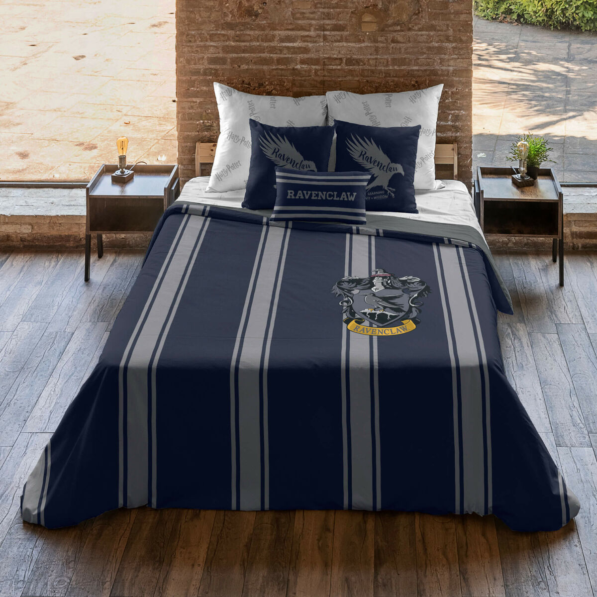 Copripiumino Harry Potter Ravenclaw Blu Marino 155 x 220 cm Singolo