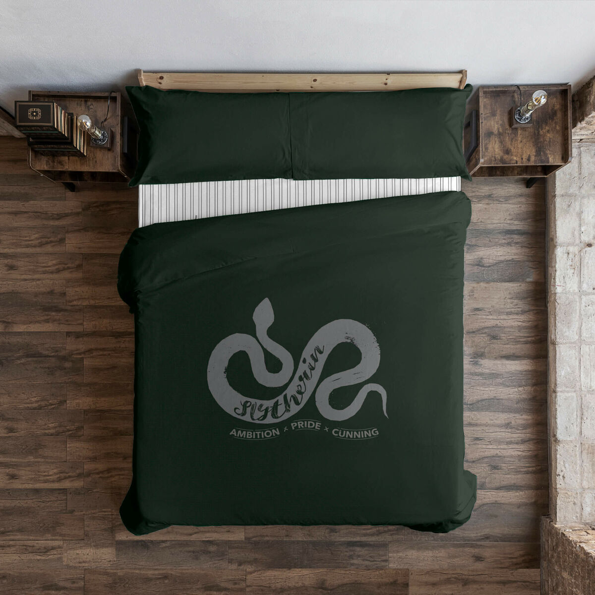 Copripiumino Harry Potter Slytherin Value 260 x 240 cm Osimano