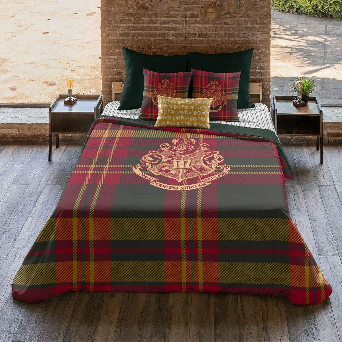 Copripiumino Harry Potter Wizard Dinasty 200 x 200 cm Piazza e mezza
