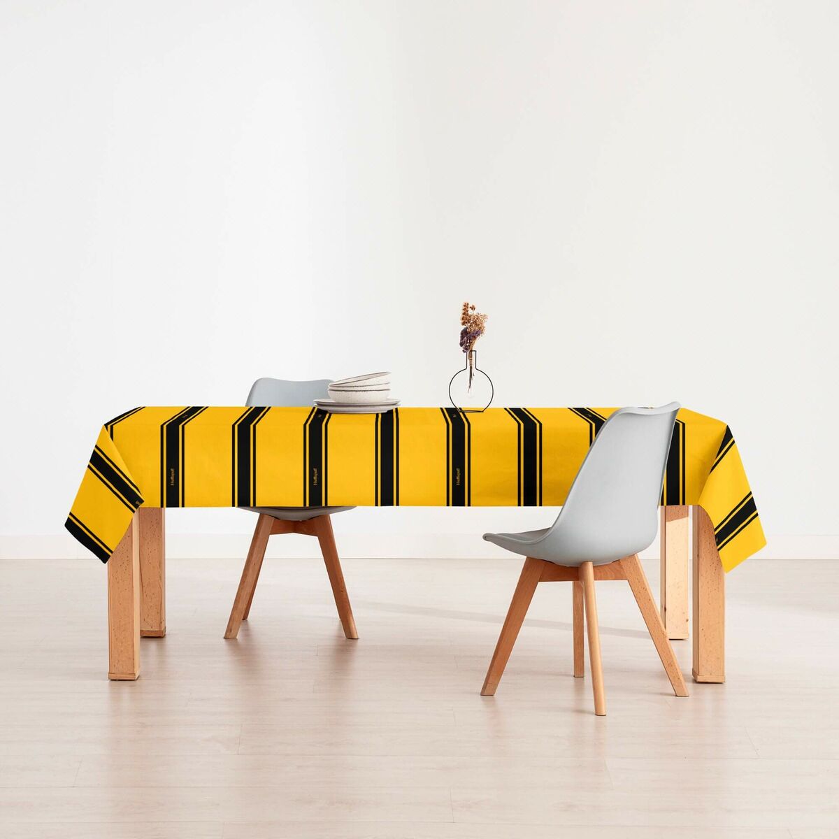 Tovaglia in resina antimacchia Harry Potter Hufflepuff 300 x 140 cm