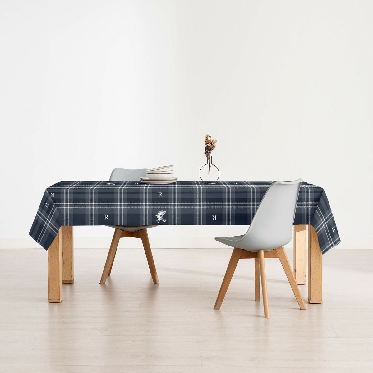 Tovaglia in resina antimacchia Mauré Ravenclaw 250 x 140 cm