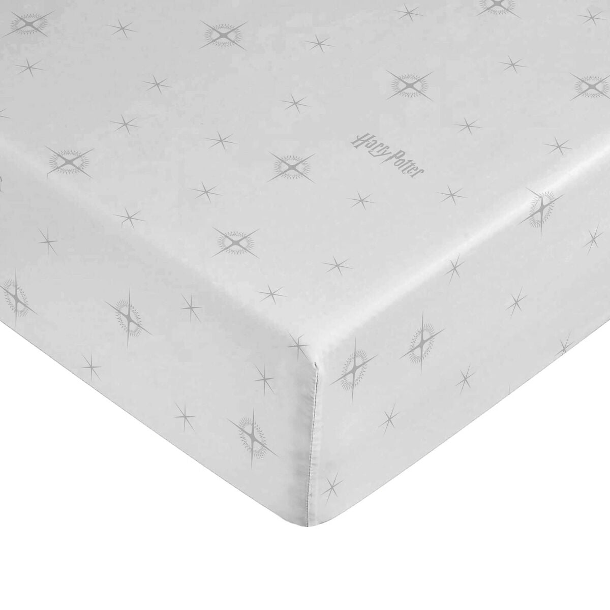 Set di Lenzuola Harry Potter Stars Grey Bianco Osimano 280 x 270 cm