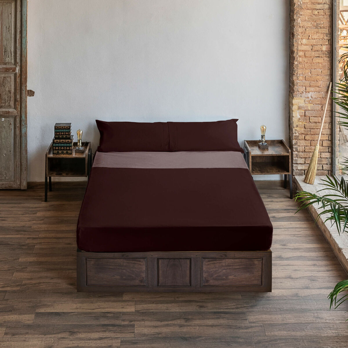 Set di Lenzuola Harry Potter Bordeaux Singolo 175 x 270 cm