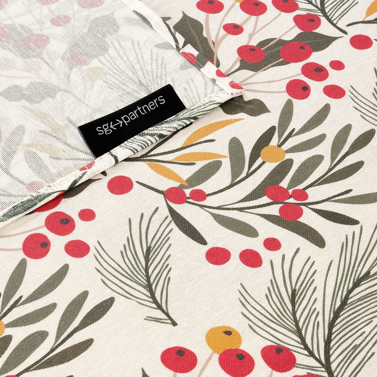 Tovaglia in resina antimacchia Mauré Merry Christmas 250 x 140 cm