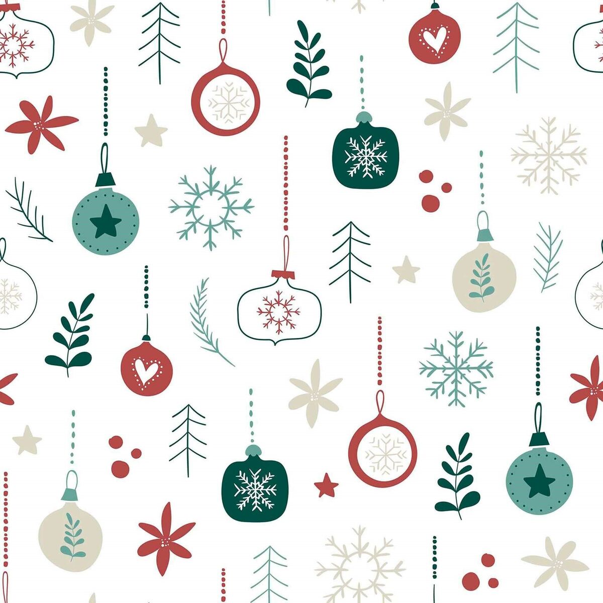 Tovaglia in resina antimacchia Mauré Merry Christmas 140 x 140 cm