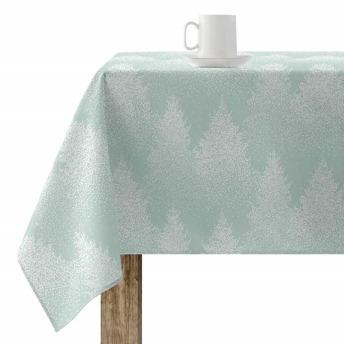 Tovaglia in resina antimacchia Mauré Merry Christmas 250 x 140 cm