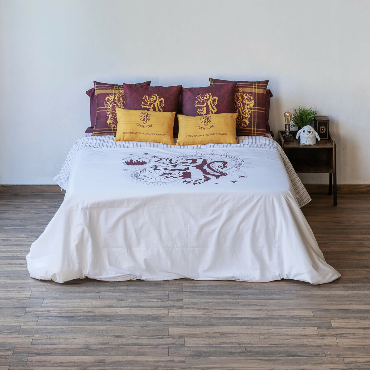 Copripiumino Harry Potter Gryffindor Stars 260 x 240 cm Osimano