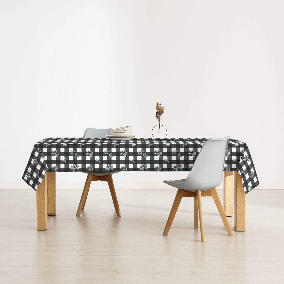 Tovaglia in resina antimacchia Mauré Elegant Christmas 300 x 140 cm