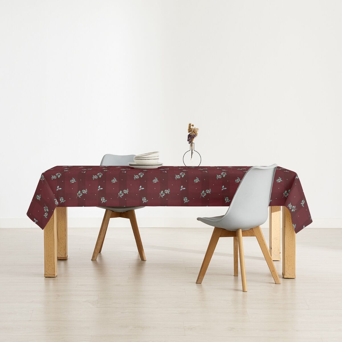Tovaglia in resina antimacchia Mauré Christmas 200 x 140 cm
