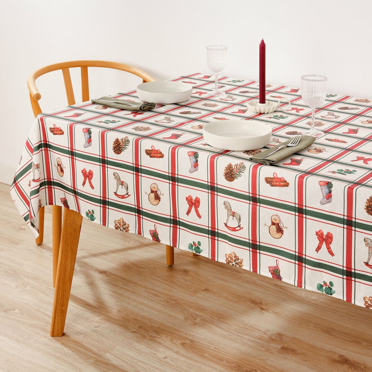 Tovaglia in resina antimacchia Mauré 100 x 140 cm