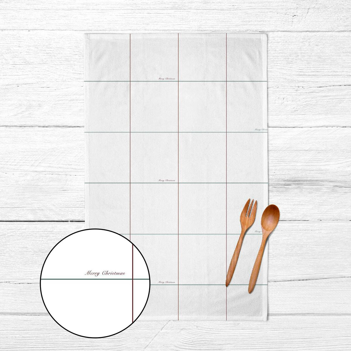 Panno da Cucina Mauré White Christmas 45 x 70 cm