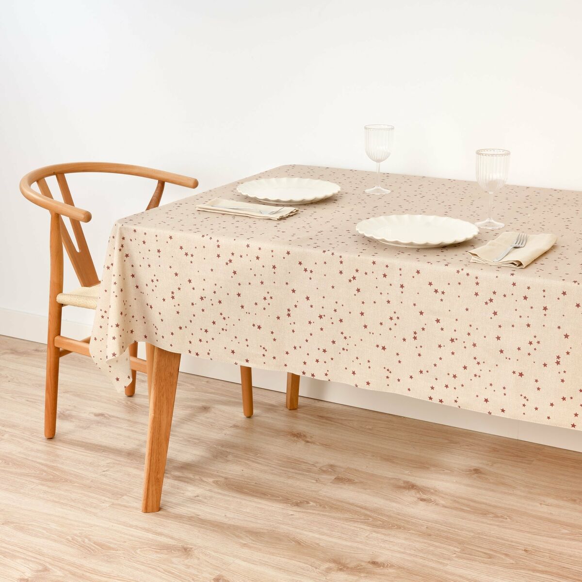 Tovaglia antimacchia Mauré Merry Christmas 100 x 155 cm