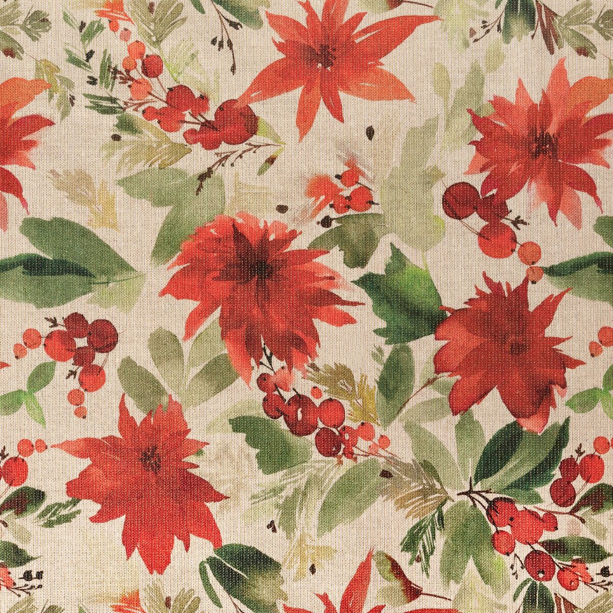 Tovaglia in resina antimacchia Mauré Merry Christmas 300 x 140 cm
