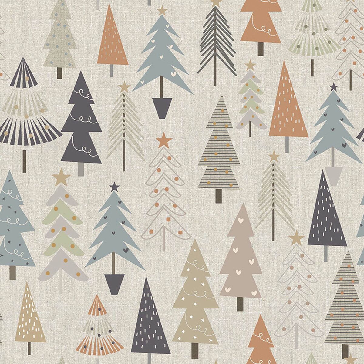 Tovaglia in resina antimacchia Mauré Merry Christmas 250 x 140 cm
