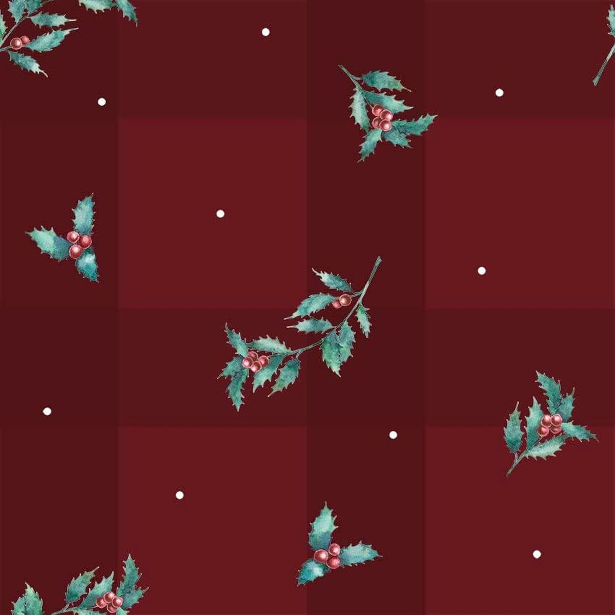 Copripiumino Decolores Red Christmas 1 Multicolore 140 x 200 cm