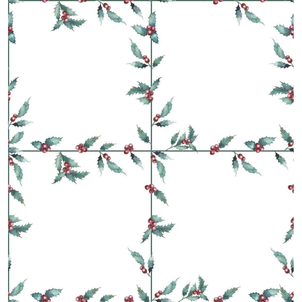 Copripiumino Decolores White Christmas 1 Multicolore 140 x 200 cm