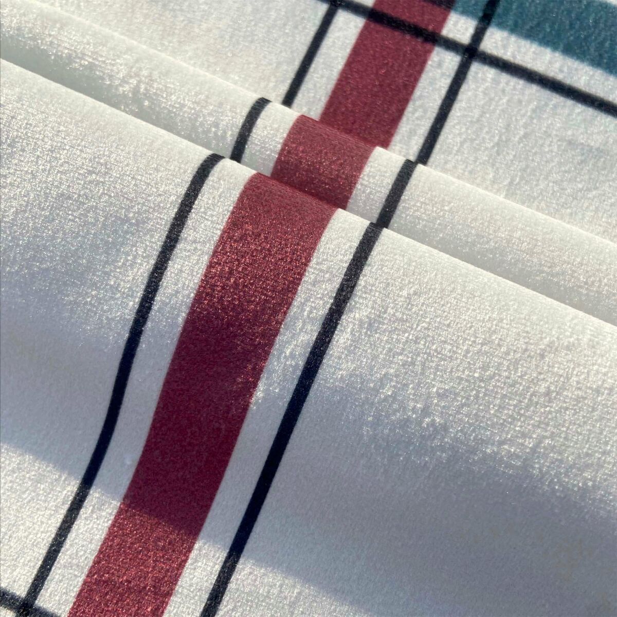 Fodera per cuscino Muaré Elegant Christmas Multicolore 30 x 50 cm