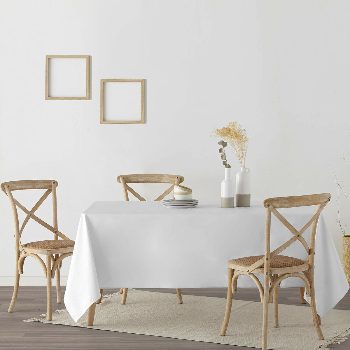 Tovaglia antimacchia Belum Bianco 100 x 180 cm