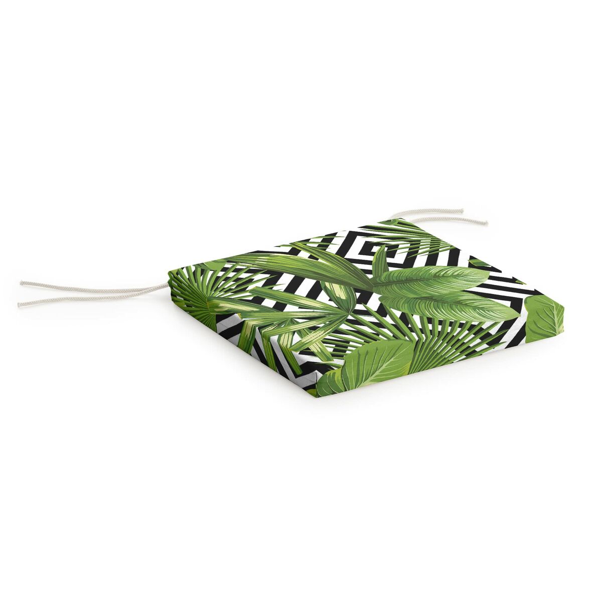 Cuscino per sedie Belum 0318-81 40 x 5 x 40 cm Foglia della pianta