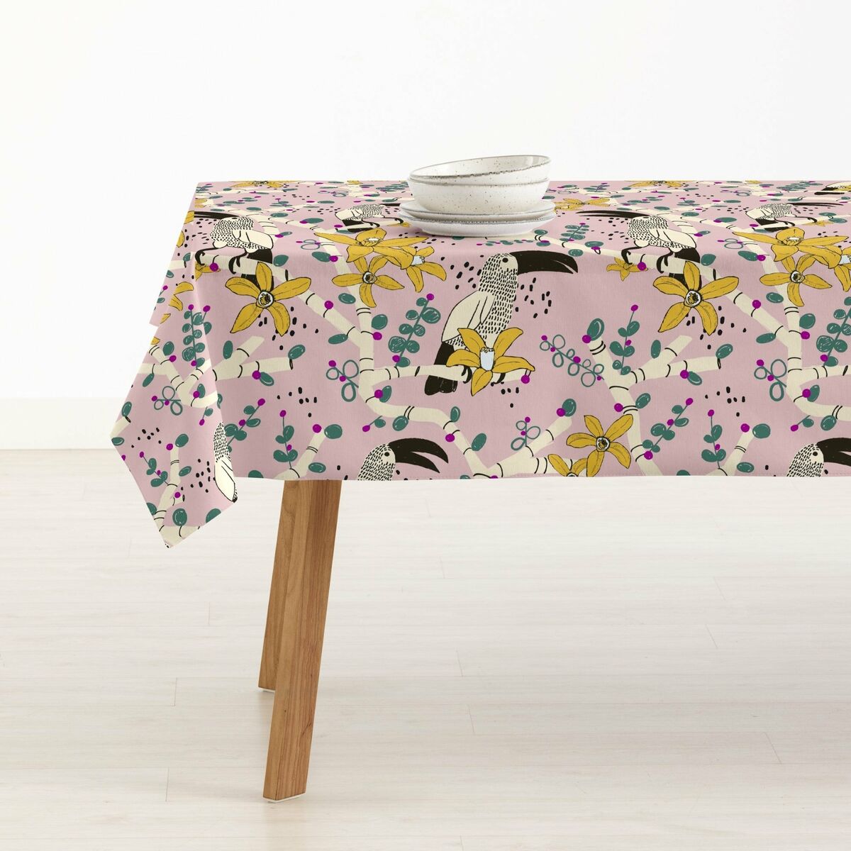 Tovaglia Belum Rosa 240 x 155 cm Tucán
