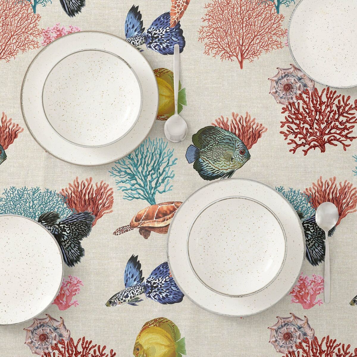 Tovaglia in resina antimacchia Belum 0120-367 140 x 140 cm