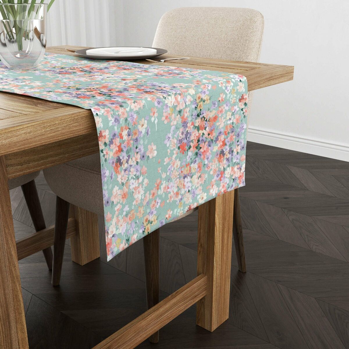 Runner da Tavolo Muaré 0120-363 Multicolore 45 x 140 cm