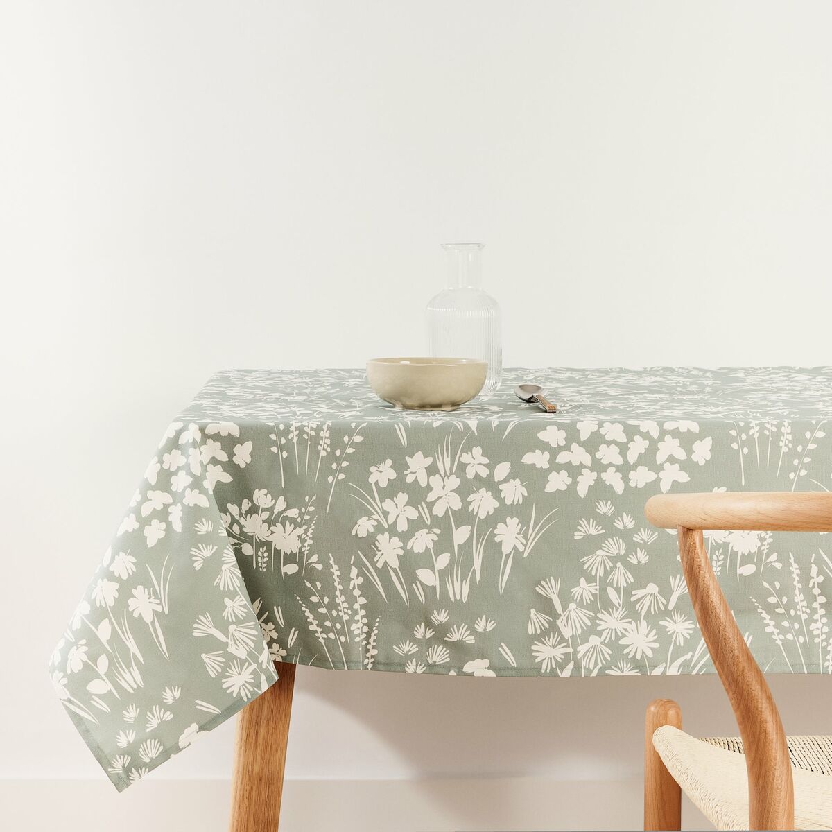 Tovaglia Belum Verde 240 x 155 cm Fiori