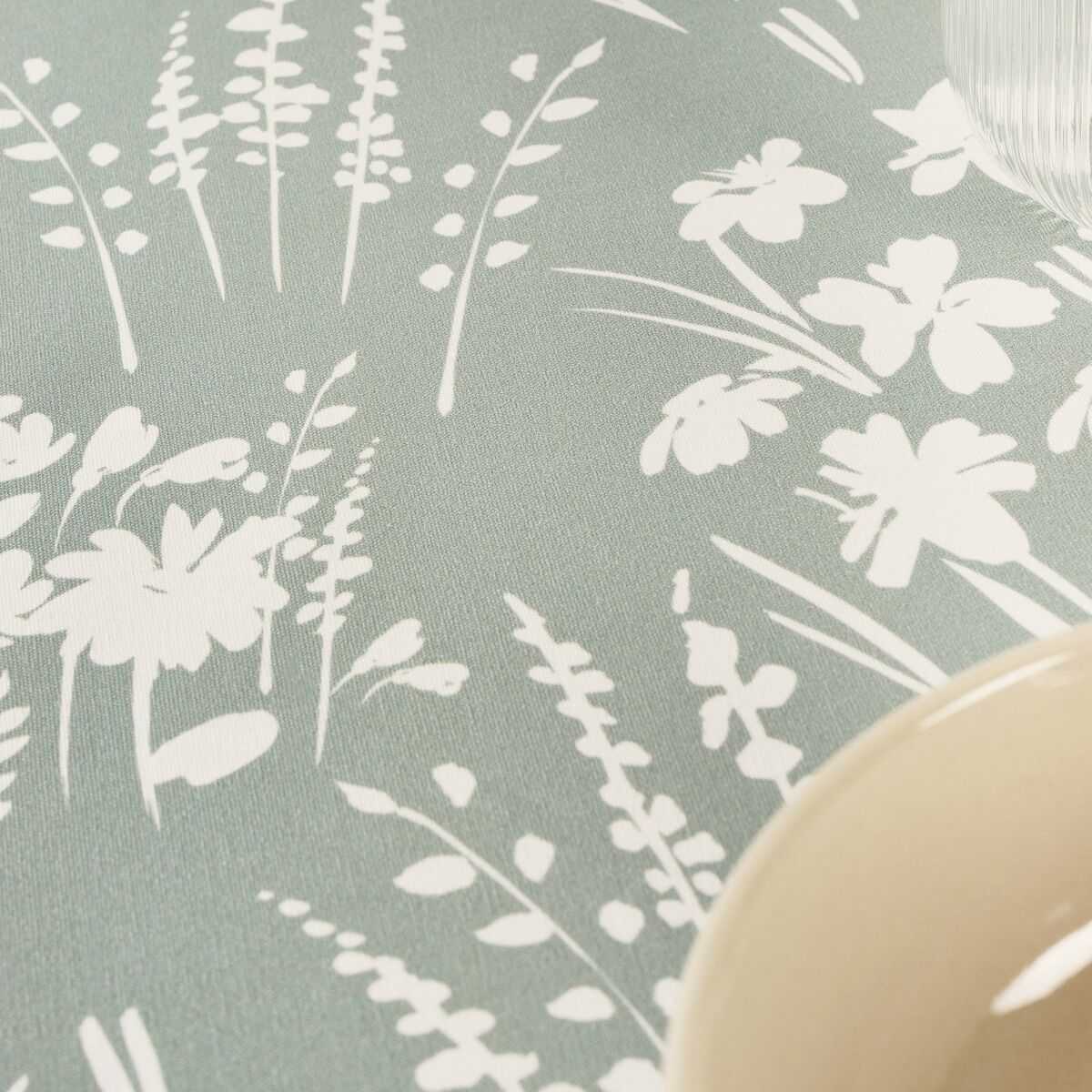 Tovaglia Belum Verde 240 x 155 cm Fiori