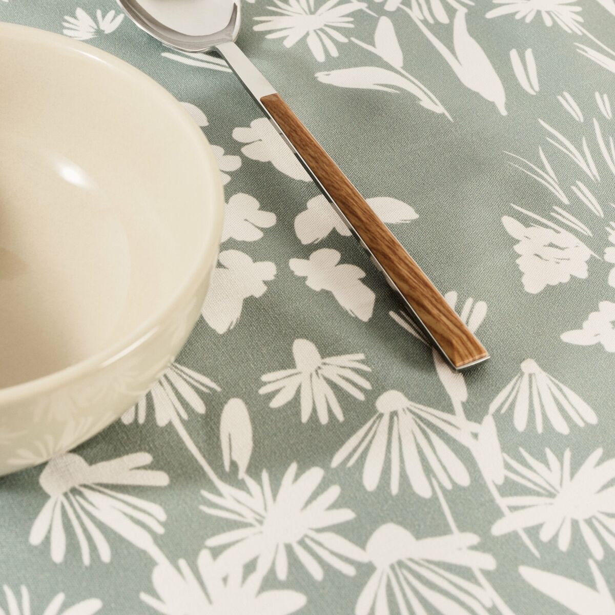 Tovaglia Belum Verde 240 x 155 cm Fiori