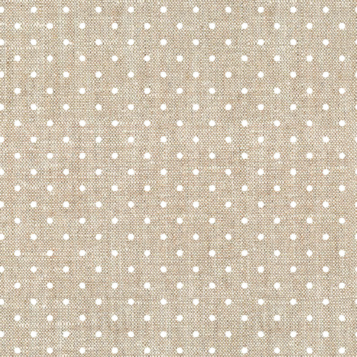 Tovaglia in resina antimacchia Belum Plumeti Bianco 140 x 140 cm
