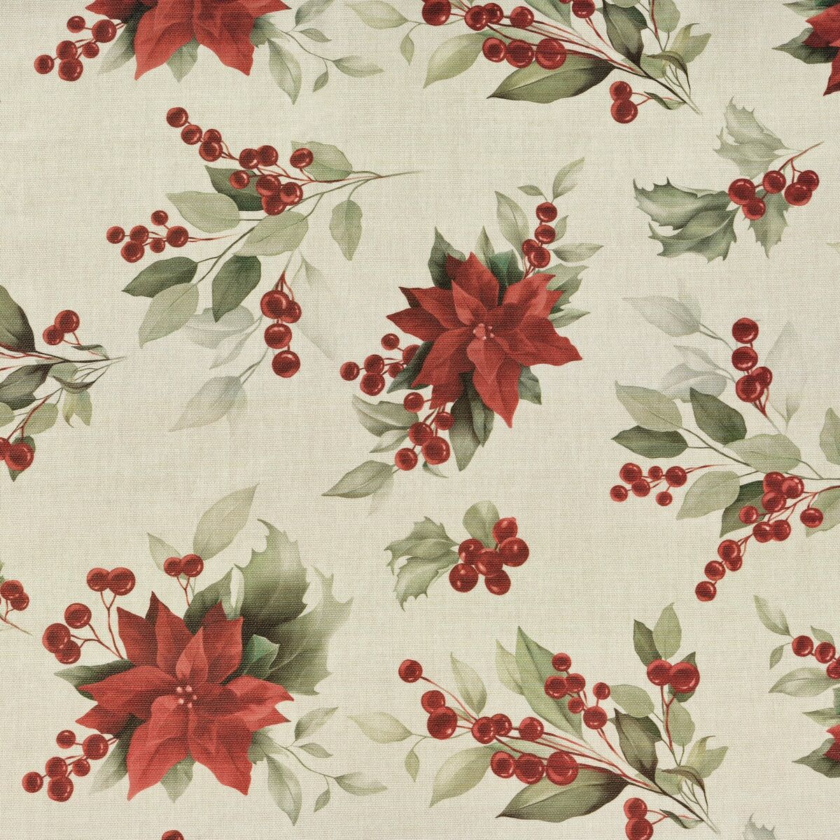 Tovaglia in resina antimacchia Mauré Christmas 200 x 140 cm