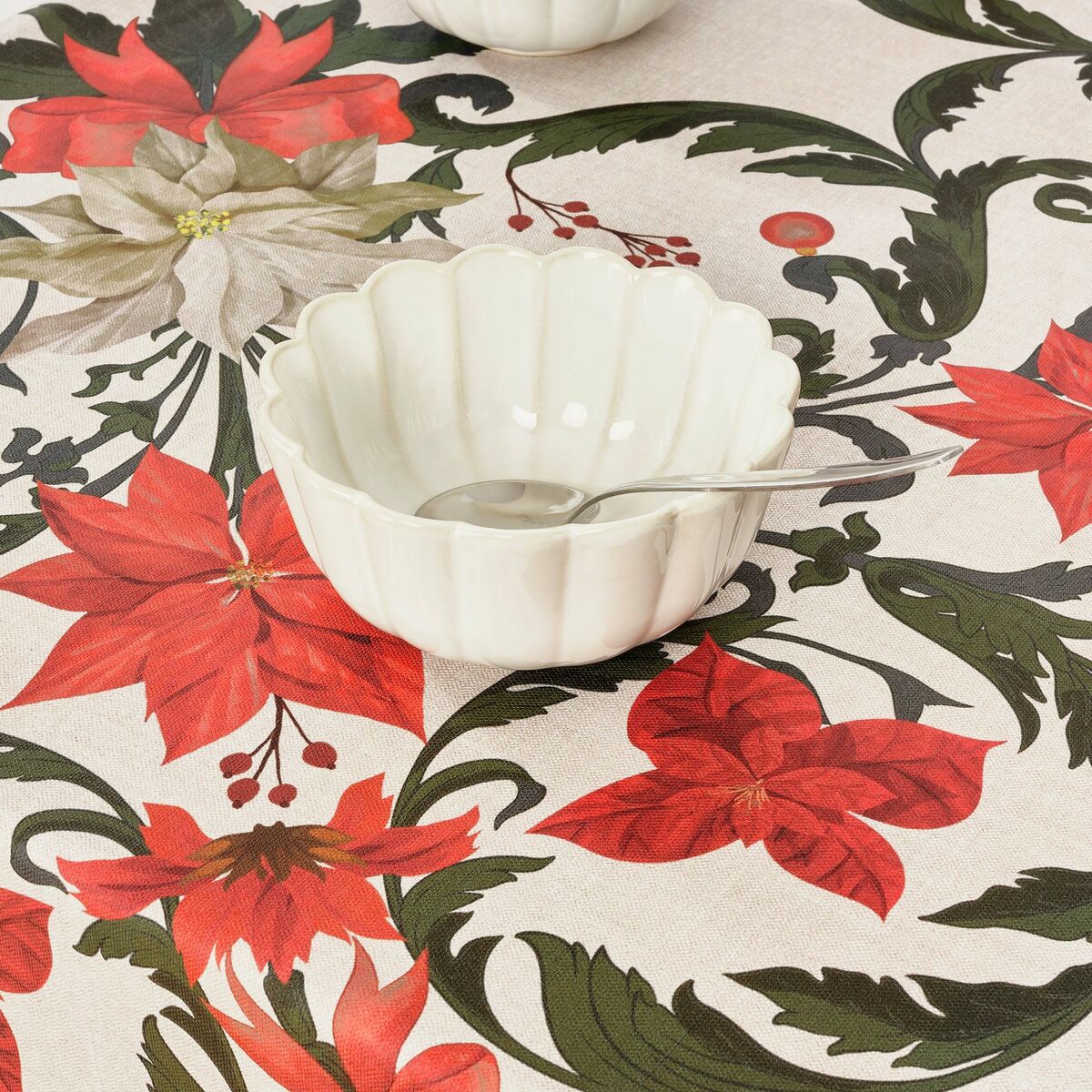 Tovaglia in resina antimacchia Mauré Christmas Symetric 300 x 140 cm