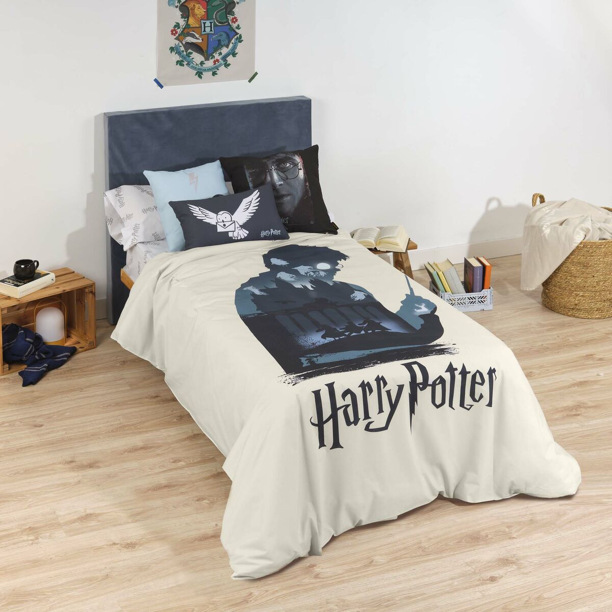 Copripiumino Harry Potter 200 x 200 cm Piazza e mezza
