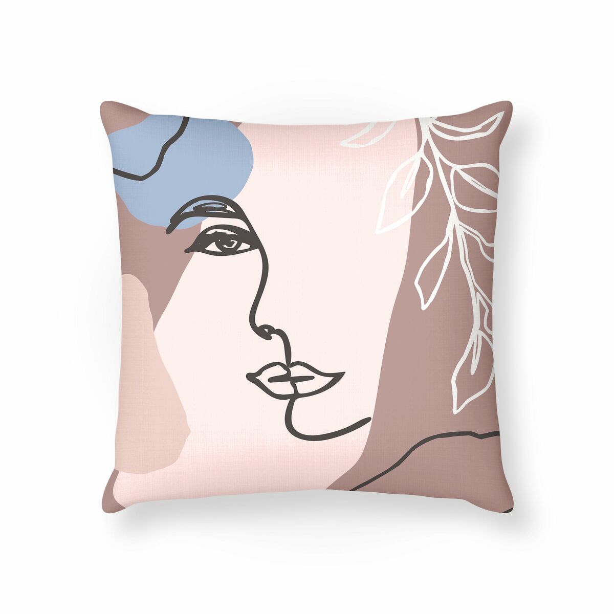 Cuscino Imbottito Belum Faces II A Multicolore 45 x 10 x 45 cm