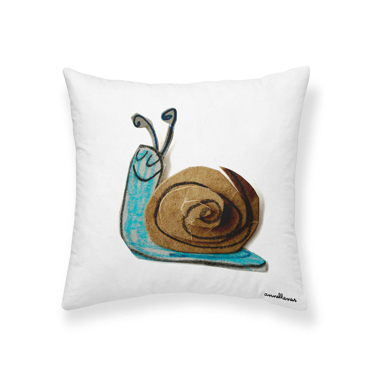 Fodera per cuscino Decolores Cargol 2 Multicolore 50 x 50 cm