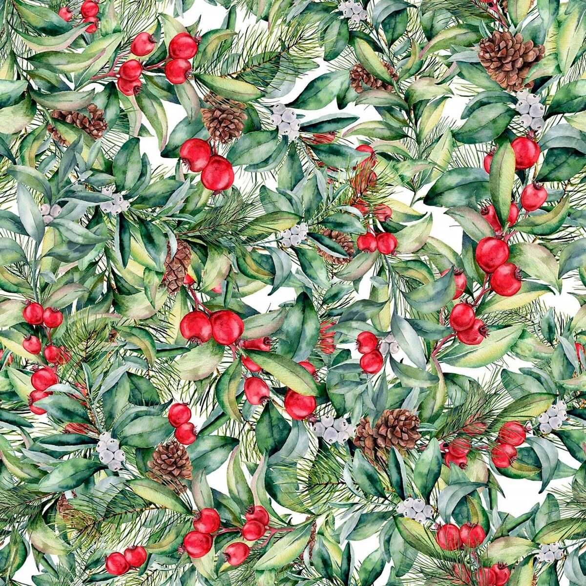 Tovaglia in resina antimacchia Mauré Christmas 300 x 140 cm