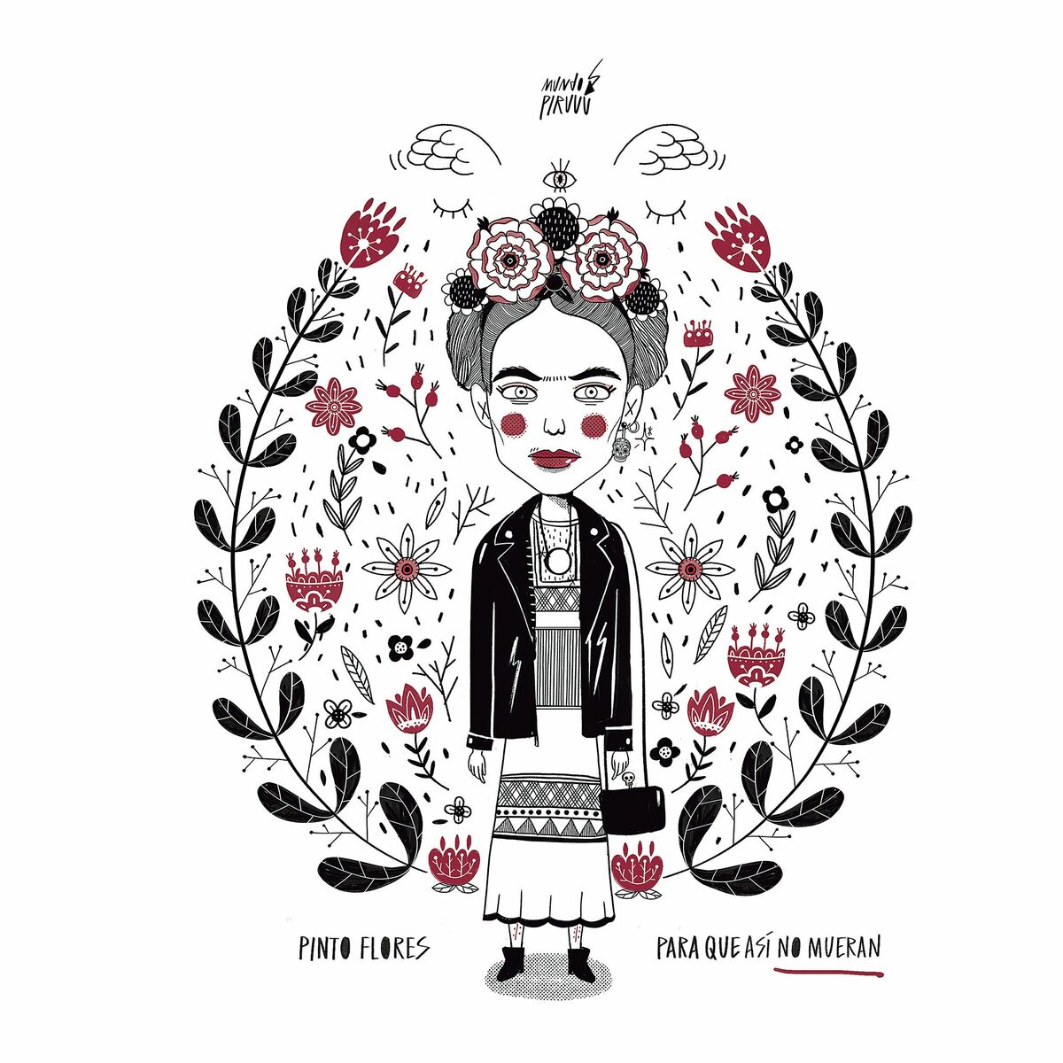 Set di Lenzuola Decolores Pinto Frida de Mundopiruuu Multicolore 160 x 270 cm