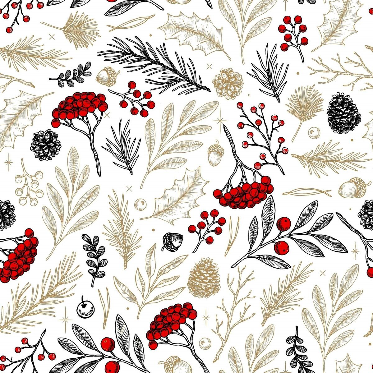 Tovaglia in resina antimacchia Mauré Merry Christmas 250 x 140 cm