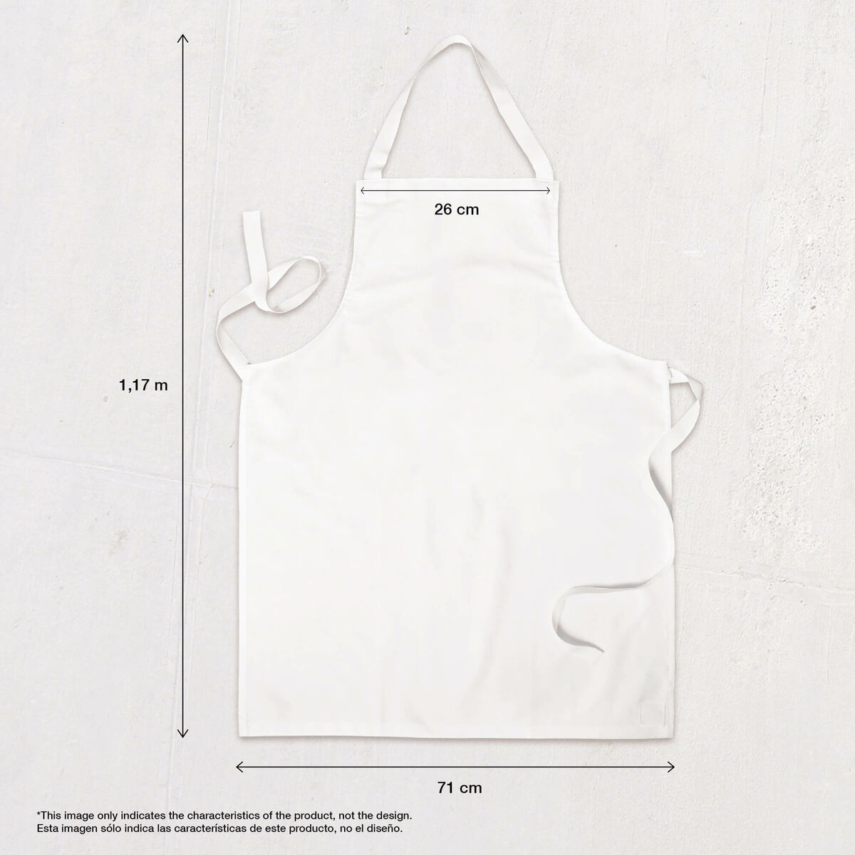Grembiule Belum 0120-157 110 x 69 cm