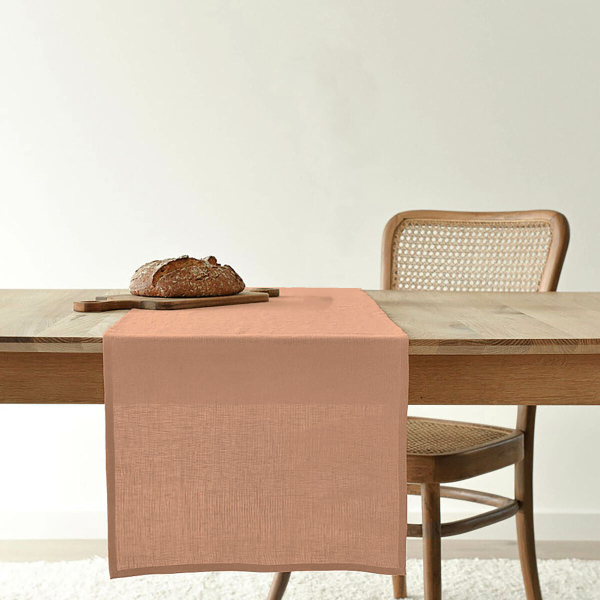 Runner da Tavolo Mauré Salmone 45 x 140 cm