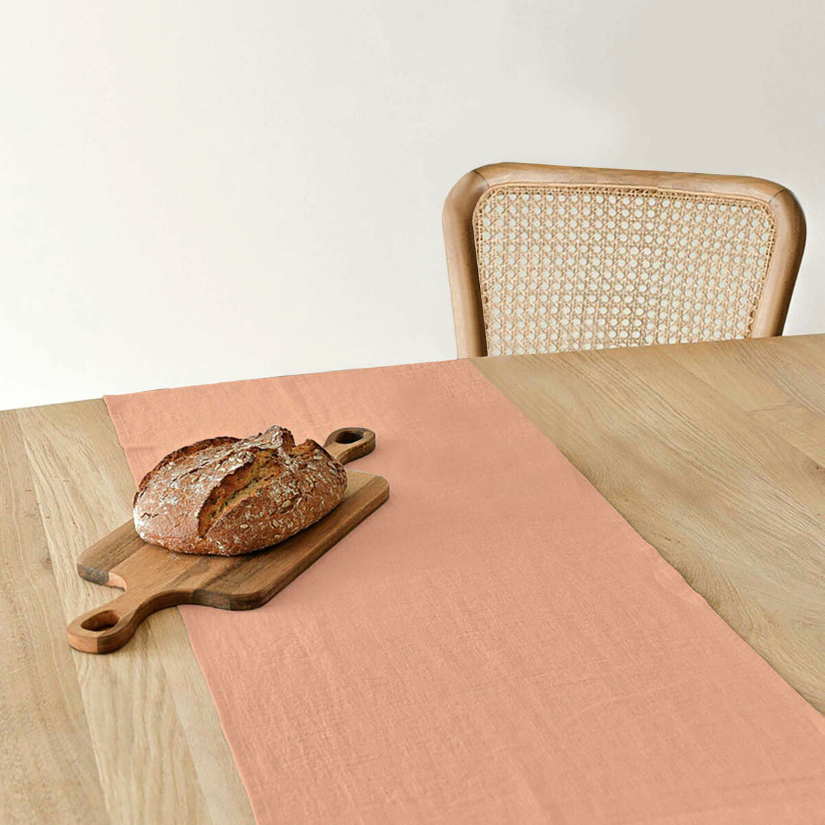 Runner da Tavolo Mauré Salmone 45 x 140 cm