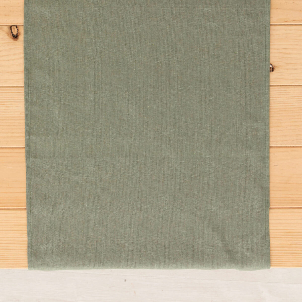 Runner da Tavolo Mauré Verde militare 45 x 140 cm