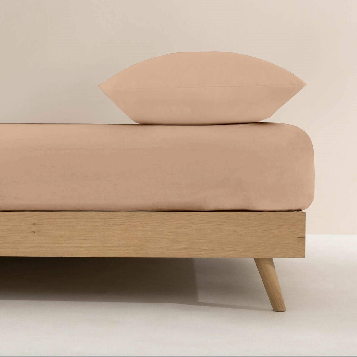 Lenzuolo con angoli aderenti Ripshop Liso Rosa 180 x 200 cm