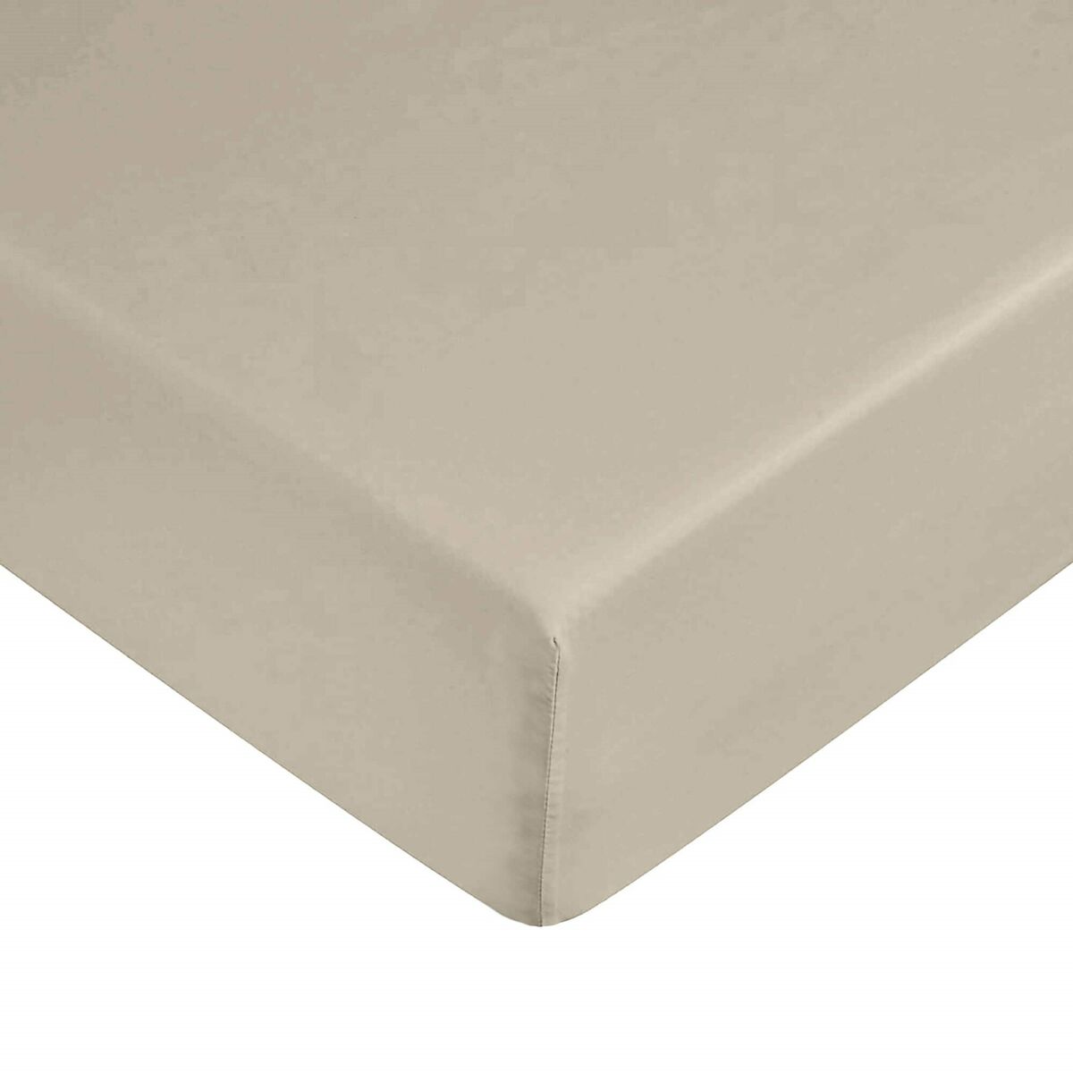 Lenzuolo con angoli aderenti Ripshop Liso Marrone 180 x 200 cm