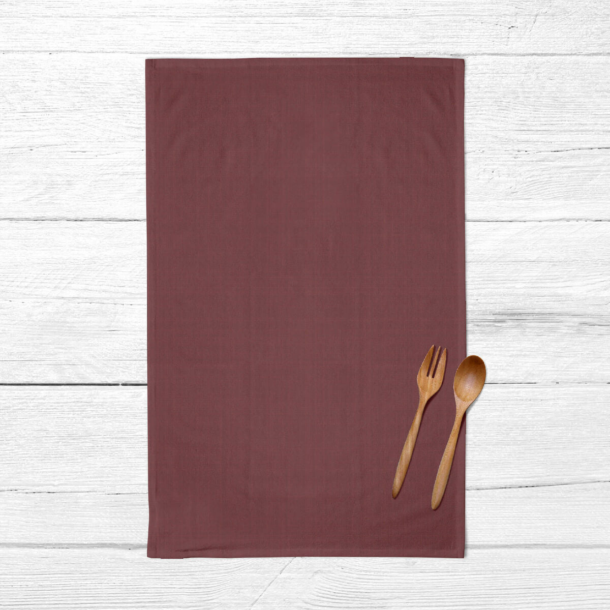 Panno da Cucina Mauré Bordeaux 45 x 70 cm 2 Unità