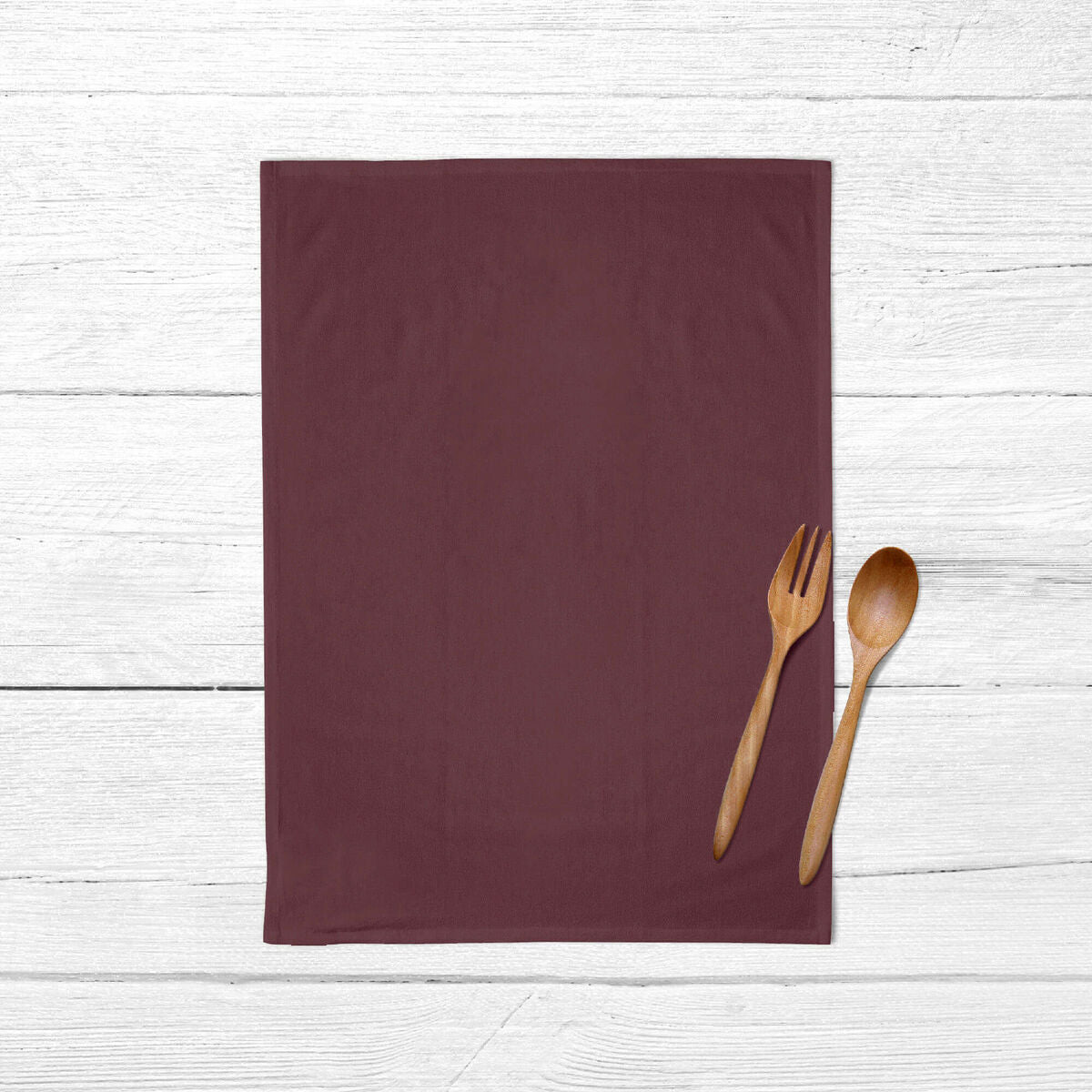 Panno da Cucina Mauré Bordeaux 45 x 70 cm 2 Unità
