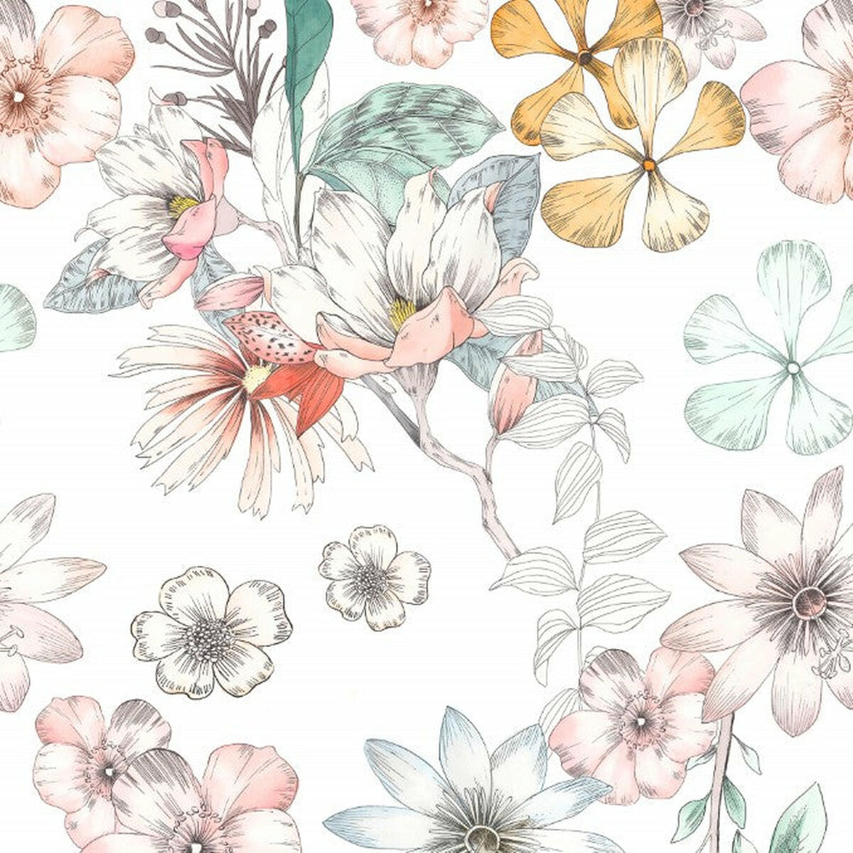 Copripiumino Decolores Calcuta Multicolore 155 x 220 cm