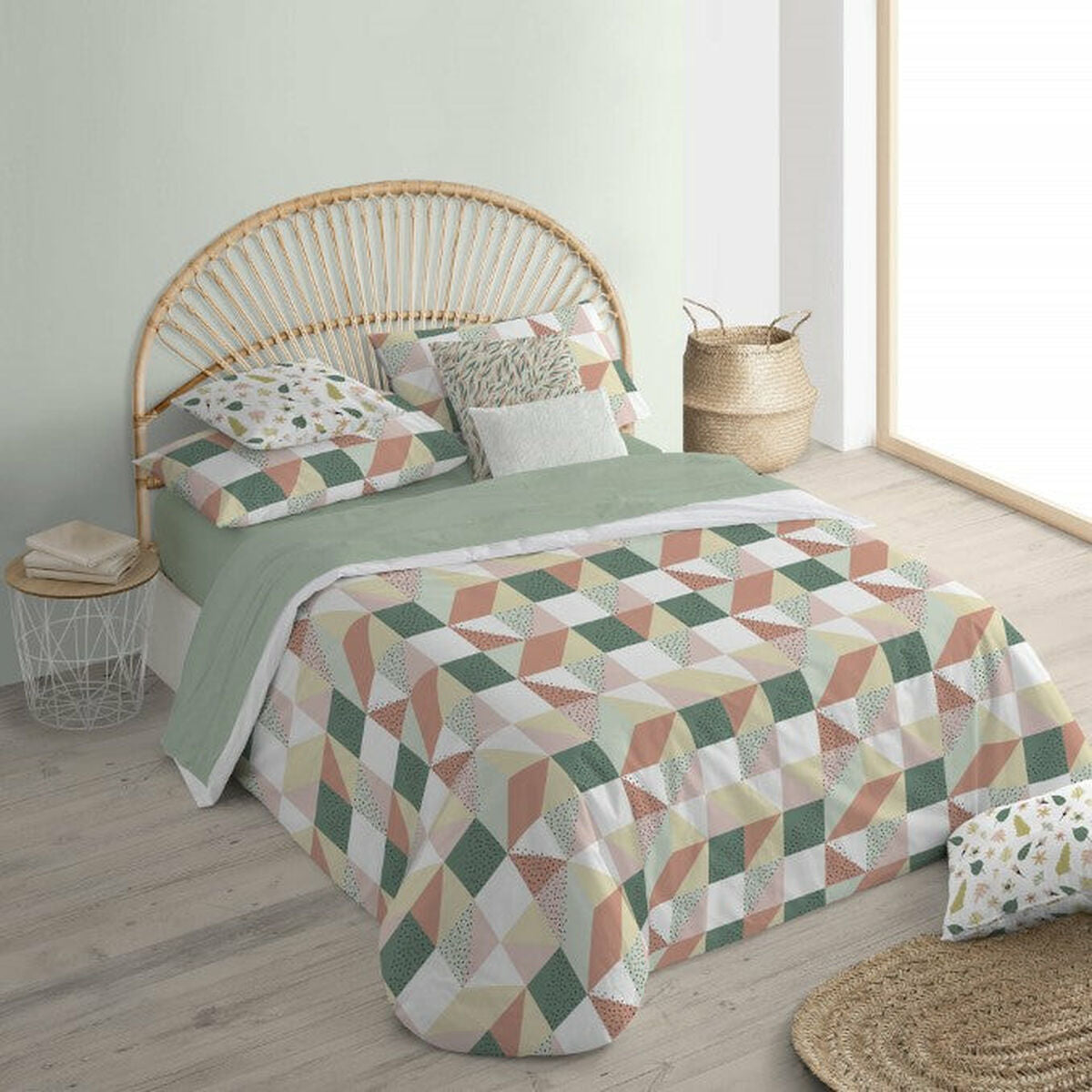 Copripiumino Decolores Chloe 4 Multicolore 155 x 220 cm