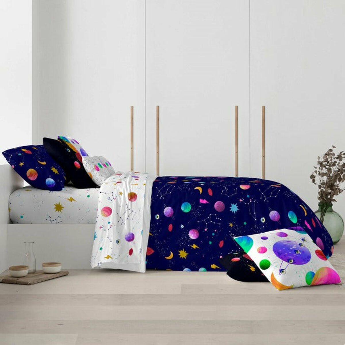 Copripiumino Decolores Cosmos Multicolore 240 x 220 cm
