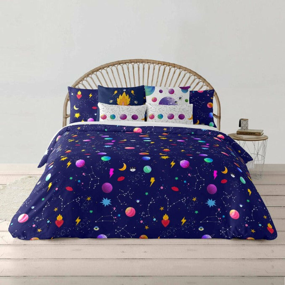 Copripiumino Decolores Cosmos Multicolore 240 x 220 cm